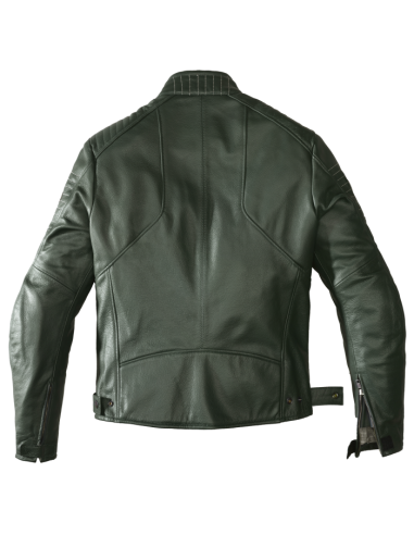 Chaqueta SPIDI Cuero Clubber Verde/Hielo