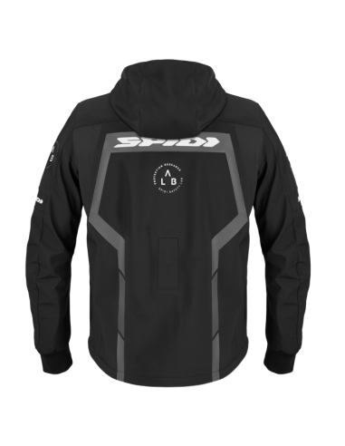 Chaqueta SPIDI Armor EVO 2 Blanco/Negro