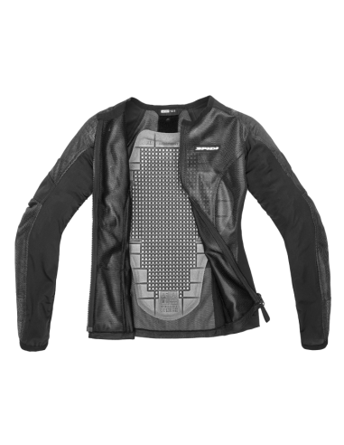 Chaqueta SPIDI Base-1 Armor Lady Negro