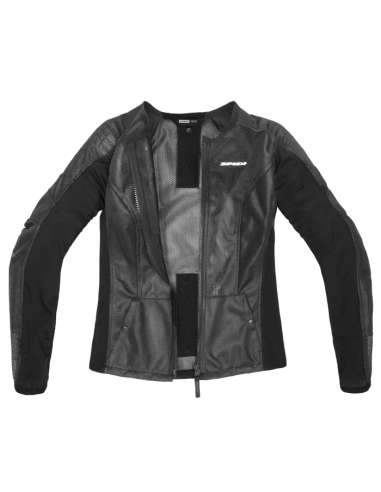 Chaqueta SPIDI Base-1 Armor Lady Negro