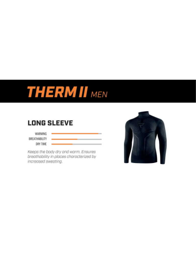 Camiseta Termica REBELHORN Therm 2 Negro
