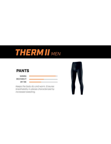 Pantalón Termico REBELHORN Therm 2 Negro