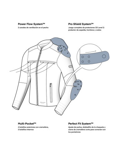 Chaqueta REBELHORN Cuero Hunter 2...