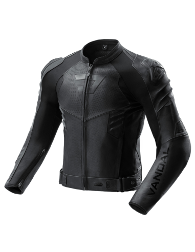 Chaqueta REBELHORN Cuero Vandal 2 Negro