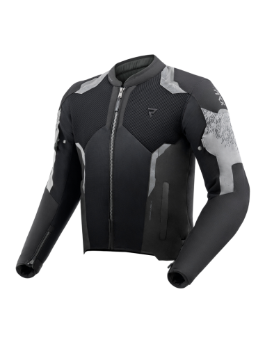 Chaqueta REBELHORN Jax Negro/Gris