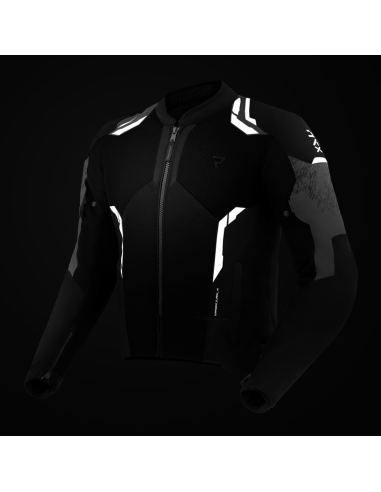 Chaqueta REBELHORN Jax Negro/Gris