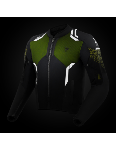 Chaqueta REBELHORN Jax Negro/Amarillo...