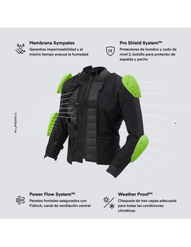 Chaqueta REBELHORN Range Negro