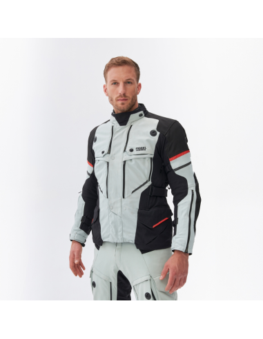 Chaqueta REBELHORN Range Gris/Negro/Rojo