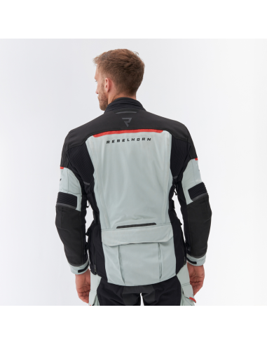 Chaqueta REBELHORN Range Gris/Negro/Rojo