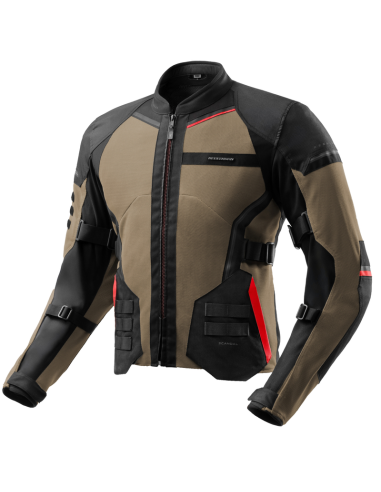 Chaqueta REBELHORN Scandal 3 Negro/Rojo