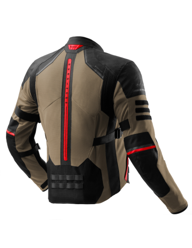 Chaqueta REBELHORN Scandal 3 Negro/Rojo