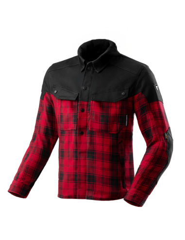 Chaqueta REBELHORN Shifter Negro/Rojo
