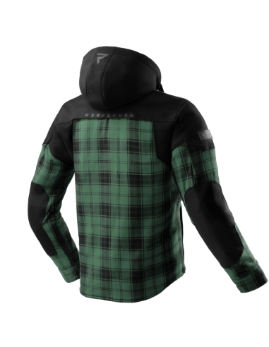 Chaqueta REBELHORN Shifter Negro/Verde