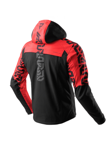 Chaqueta REBELHORN Slash Negro/Rojo