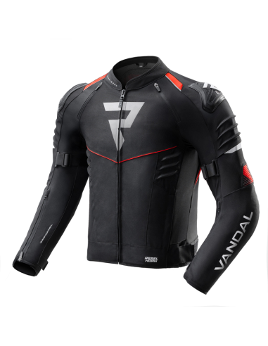 Chaqueta REBELHORN Vandal 2 Negro/Rojo