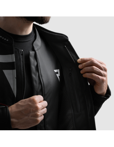 Chaqueta REBELHORN Vandal 2 Negro/Rojo