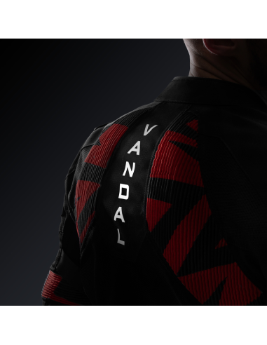 Chaqueta REBELHORN Vandal 2 Negro/Rojo