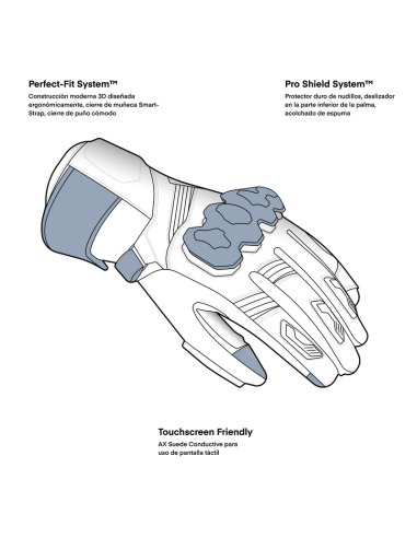 Guantes REBELHORN Viper Negro
