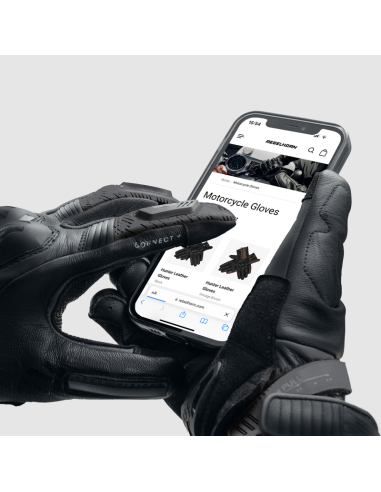 Guantes REBELHORN Viper Negro