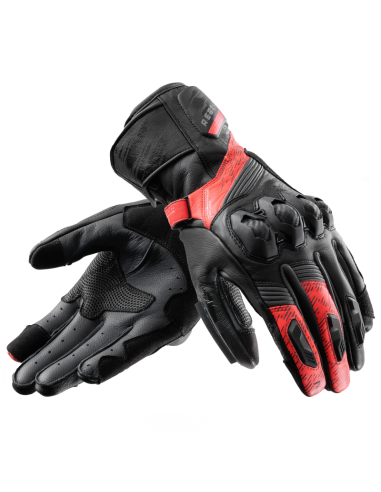 Guantes REBELHORN Viper Negro/Rojo