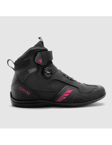 Botas REBELHORN Spark 3 Negro/Rosa