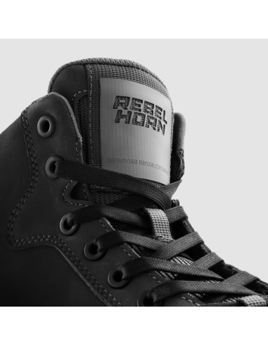 Botas REBELHORN Cuero Spike WP Negro