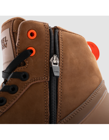 Botas REBELHORN Cuero Spike Marrón