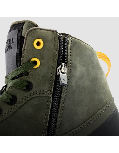 Botas REBELHORN Cuero Spike Oliva