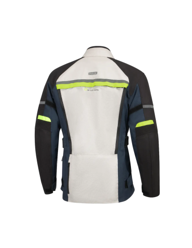 Chaqueta MOORE Track Gris/Negro/Azul