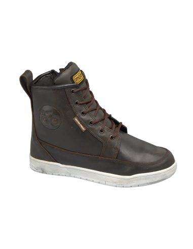 Botas MOORE Cuero Comfort Zip Marrón
