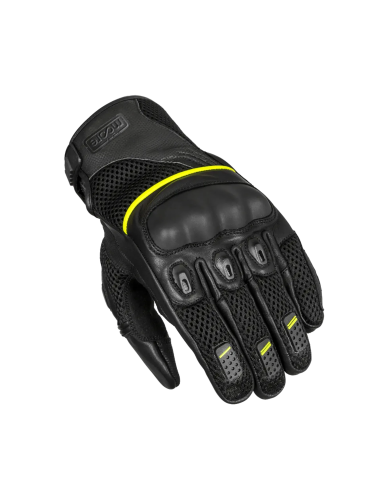 Guantes MOORE Air Negro/Amarillo Fluo