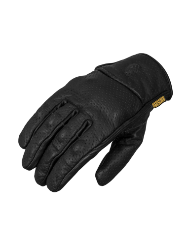 Guantes MOORE Cuero Sport Negro