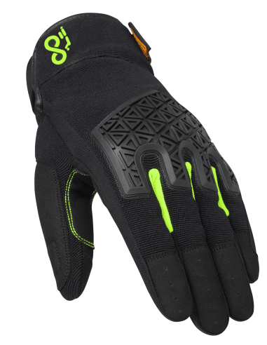 Guantes MOORE TRX Negro/Amarillo Fluo