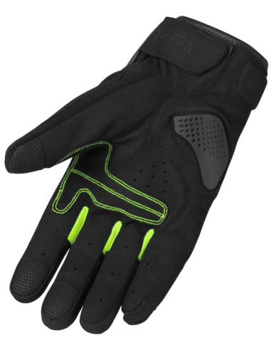 Guantes MOORE TRX Negro/Amarillo Fluo