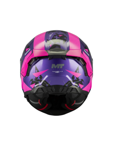 Casco MT Thunder 4 R SV Fast C8 Brillo