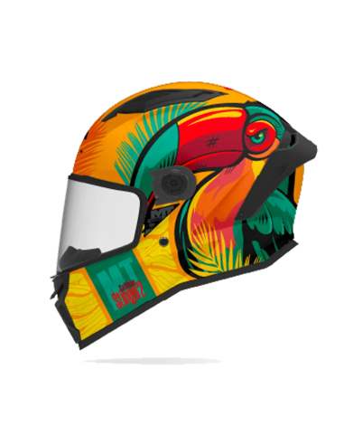 Casco MT Stinger 2 Caribbean C3 Brillo