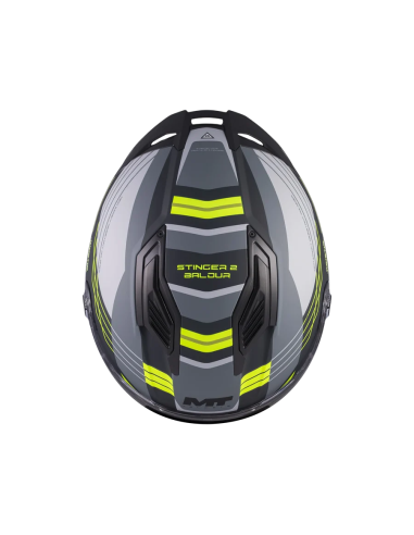 Casco MT Stinger 2 Baldur C3 Brillo