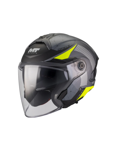 Casco MT Cosmo SV Zafiro C3 Mate