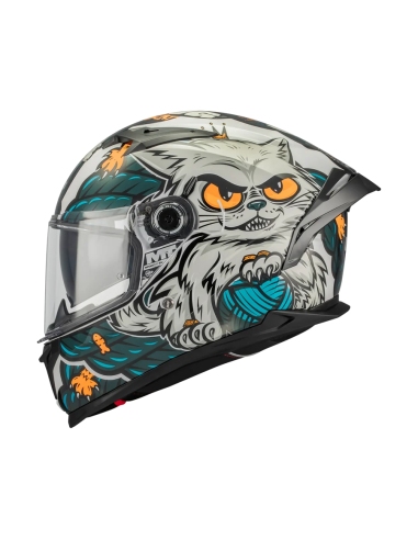 Casco MT Braker SV The King A7 Brillo