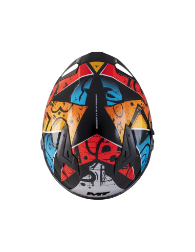 Casco MT Braker SV Blackboard B5 Brillo