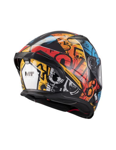 Casco MT Braker SV Blackboard B5 Brillo