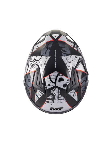 Casco MT Braker SV Blackboard B0 Brillo