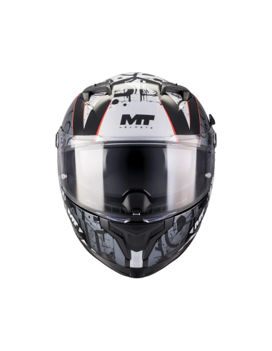 Casco MT Braker SV Blackboard B0 Brillo