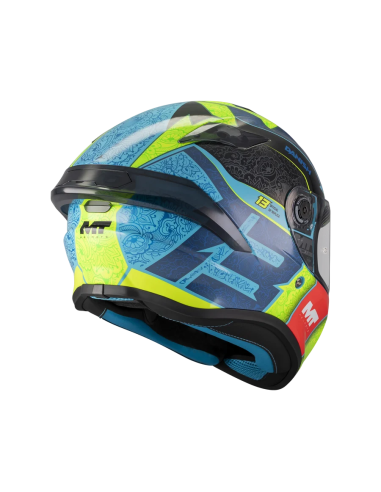 Casco MT Targo S Danish 26 Brasil C3...