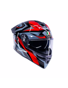 Casco AGV K5 Munor Negro/Rojo