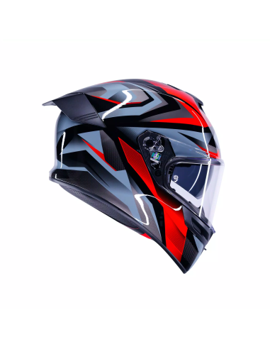Casco AGV K5 Munor Negro/Rojo