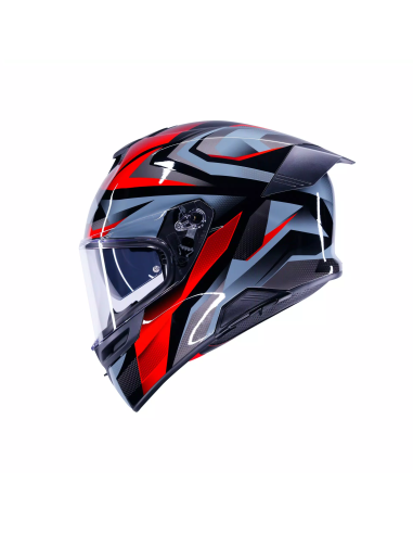 Casco AGV K5 Munor Negro/Rojo