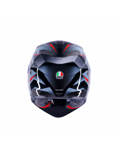 Casco AGV K5 Munor Negro/Rojo
