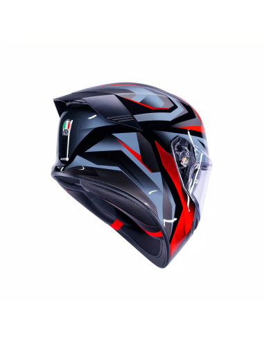Casco AGV K5 Munor Negro/Rojo